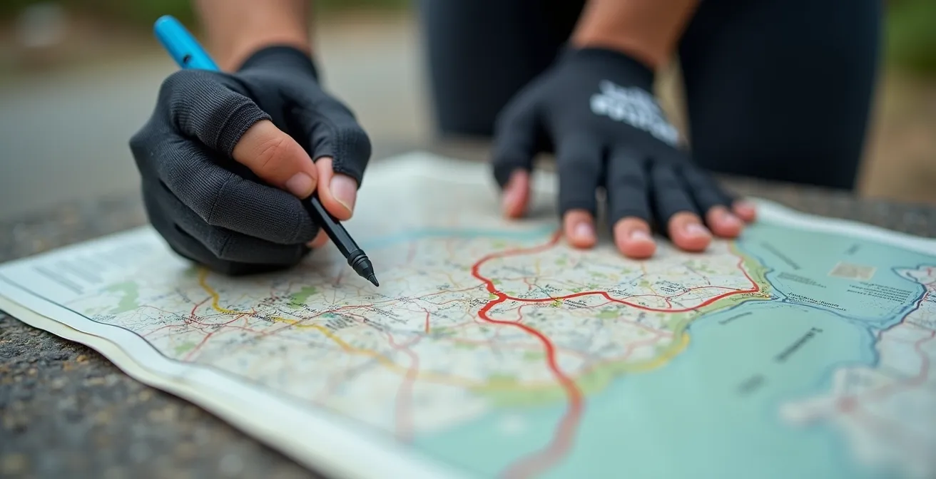 Carte du réseau express vélo de Montréal montrant les points de correspondance